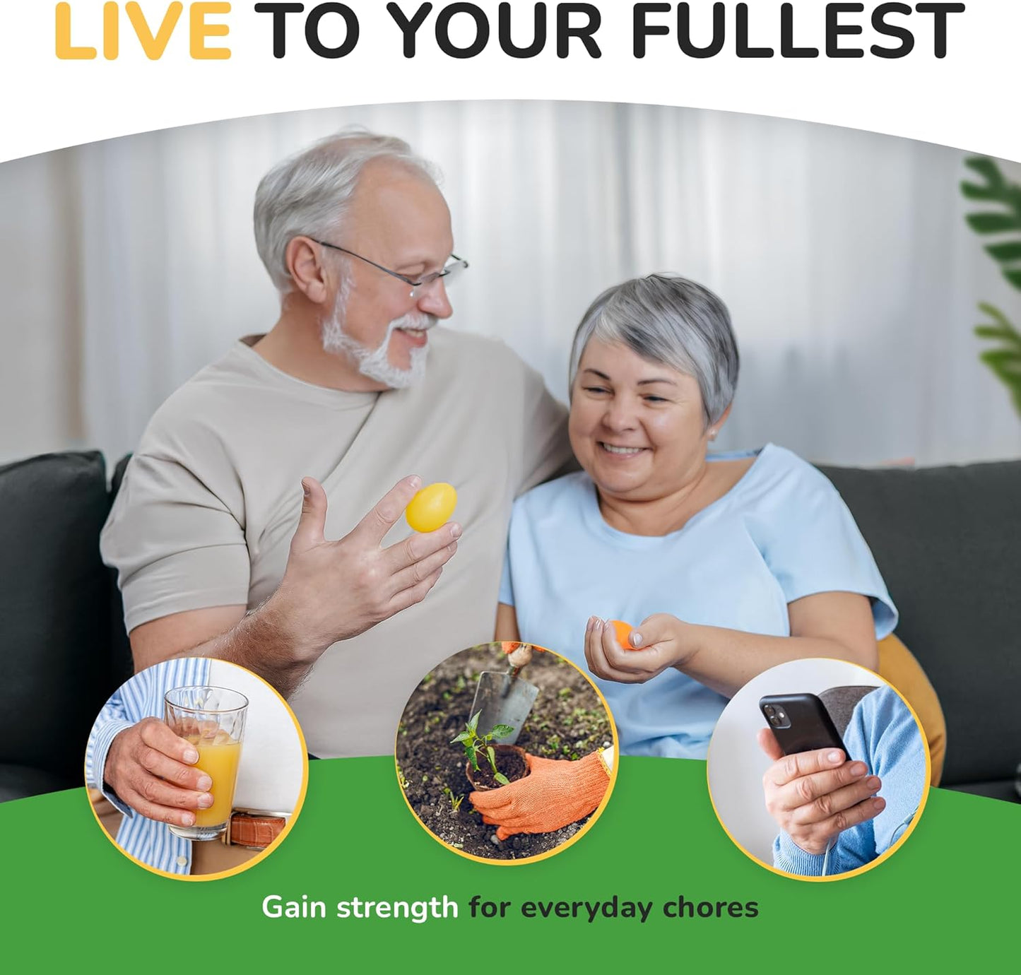 Squeeze Balls for Hand Therapy