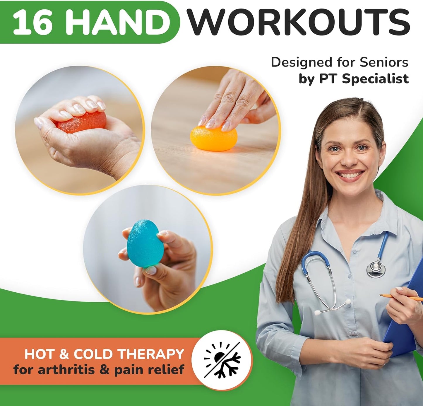 Squeeze Balls for Hand Therapy