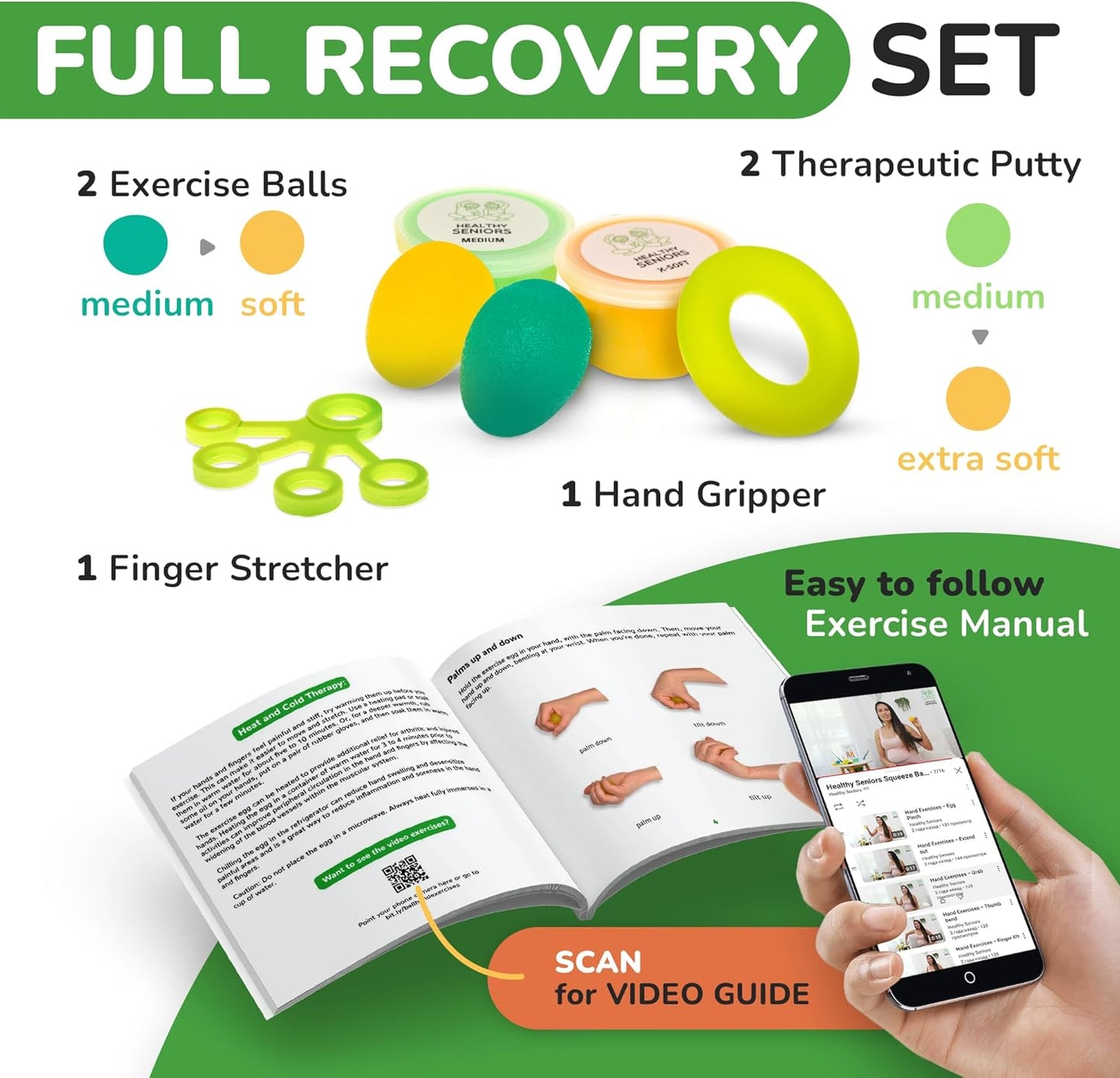 Hand Therapy Exercise Kit