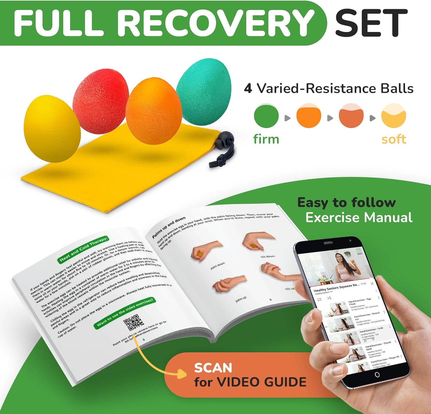 Squeeze Balls for Hand Therapy